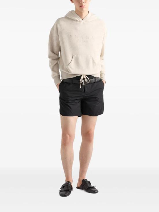 25FW 프라다 후드 티셔츠 UJL38C17IPSOOOF0018 Beige - PRADA