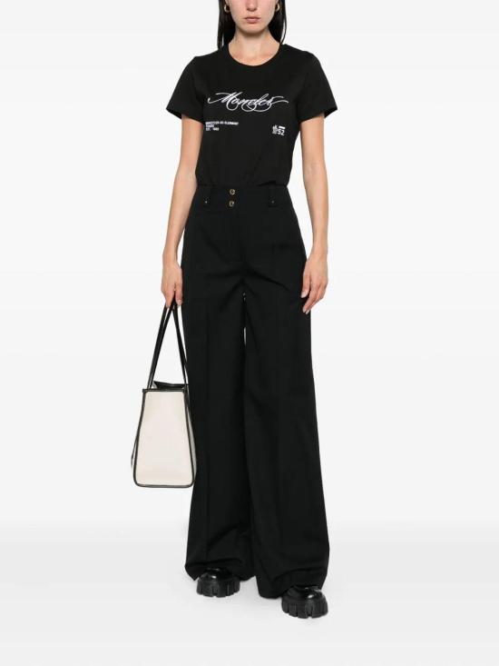  몽클레어 반팔 티셔츠 0938C0000589AJS998 Black - MONCLER