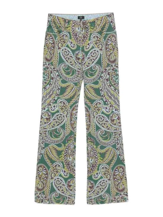 25FW 에트로 플레어 팬츠 WRNB0029AKD49X0890 Blue