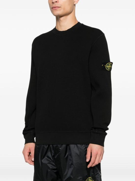26SS 스톤 아일랜드 긴팔 티셔츠 6100056 S0044V0029 Black - STONE ISLAND