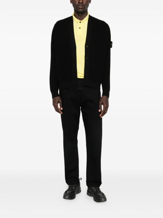 26SS 스톤 아일랜드 가디건 5100009 S00D8V0029 Black - STONE ISLAND