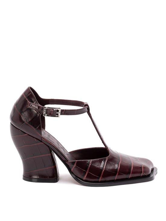  로에베 힐/펌프스 LONDS01X077110 Burgundy