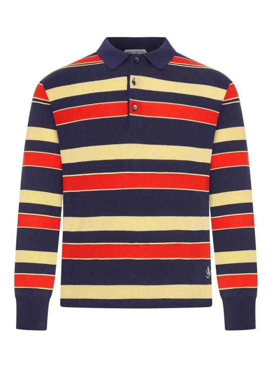 27SS JW앤더슨 폴로 티셔츠 KW1521YN0457888 Blue