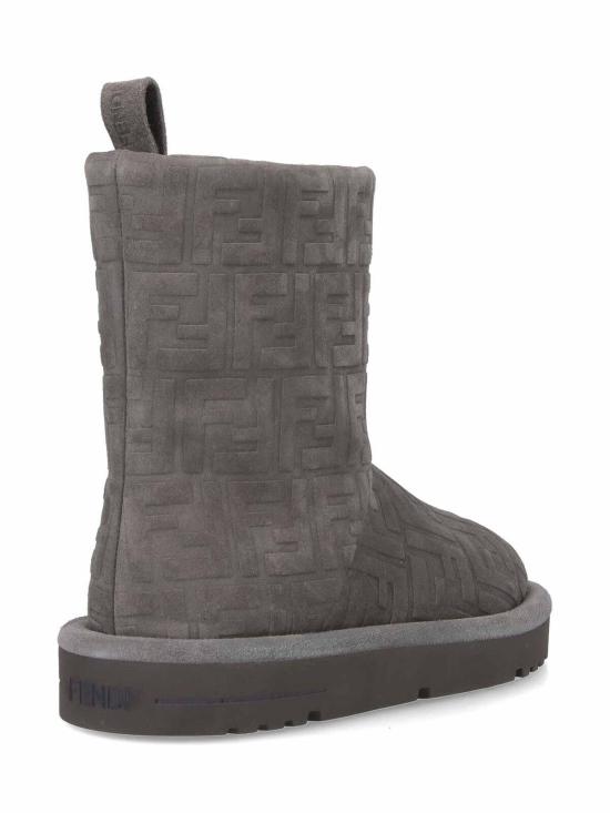 25FW 펜디 아프레 시크 FF 스웨이드 로우 부츠 8T8606ASA1F1TP7 GREY - FENDI