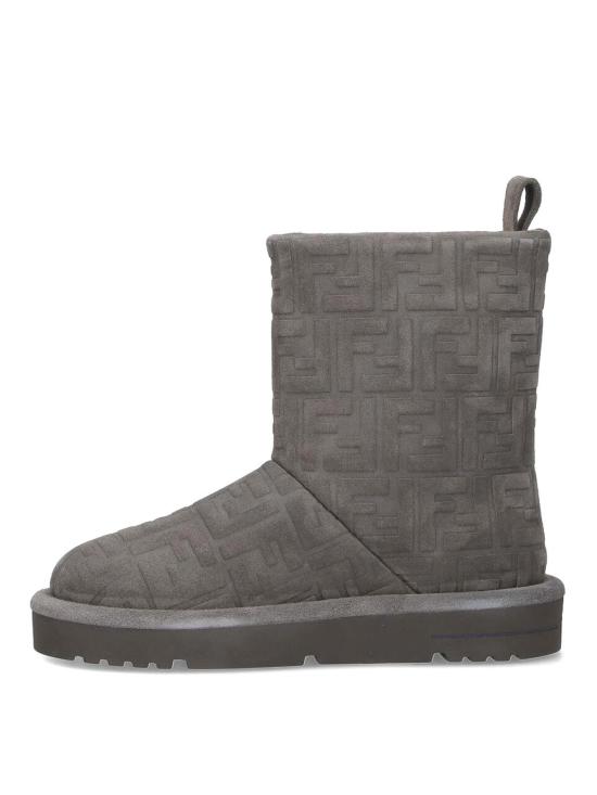 25FW 펜디 아프레 시크 FF 스웨이드 로우 부츠 8T8606ASA1F1TP7 GREY - FENDI