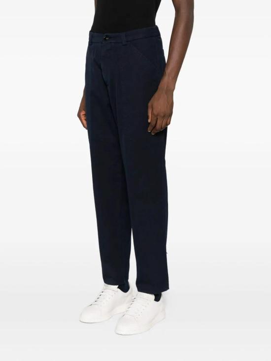 25FW 브루넬로 쿠치넬리 스트레이트 팬츠 M252UH0680C2517 Dark Blue - BRUNELLO CUCINELLI