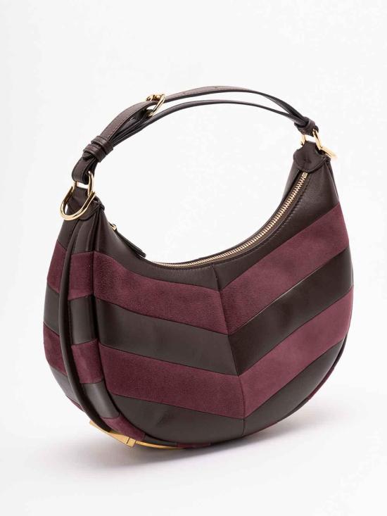 25FW 펜디 펜디그라피 스몰 호보백 8BR798AYDRF1U3F Brown - FENDI