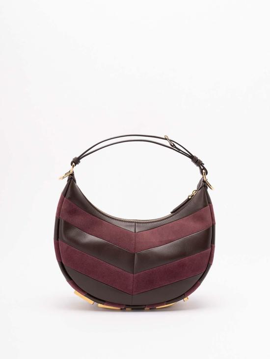 25FW 펜디 펜디그라피 스몰 호보백 8BR798AYDRF1U3F Brown - FENDI