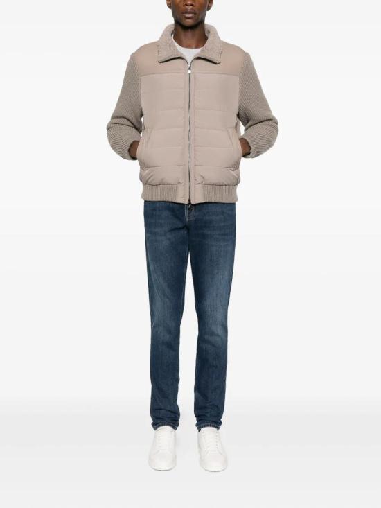 25FW 브루넬로 쿠치넬리 스트레이트 팬츠 Y283PJ201YC1468 Denim - BRUNELLO CUCINELLI