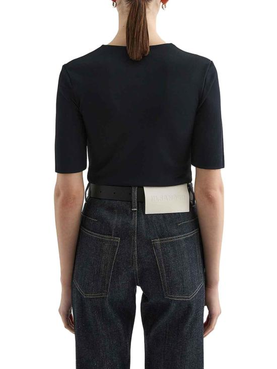 26SS 질샌더 반팔 티셔츠 J04NC0002J65016001 Black - JIL SANDER