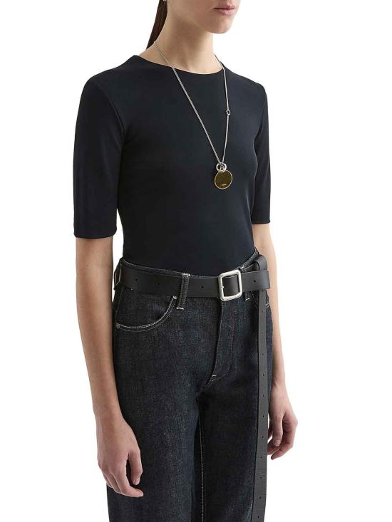 26SS 질샌더 반팔 티셔츠 J04NC0002J65016001 Black - JIL SANDER