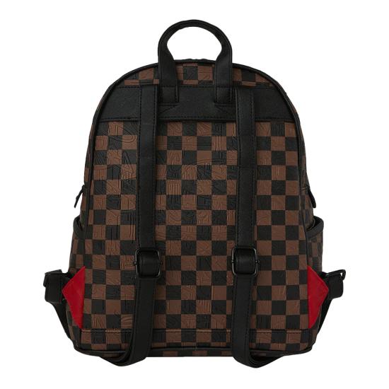 26SS 스프레이그라운드 백팩 B8233 CHECK 2 EMBOSS SAVAGE Brown - SPRAYGROUND
