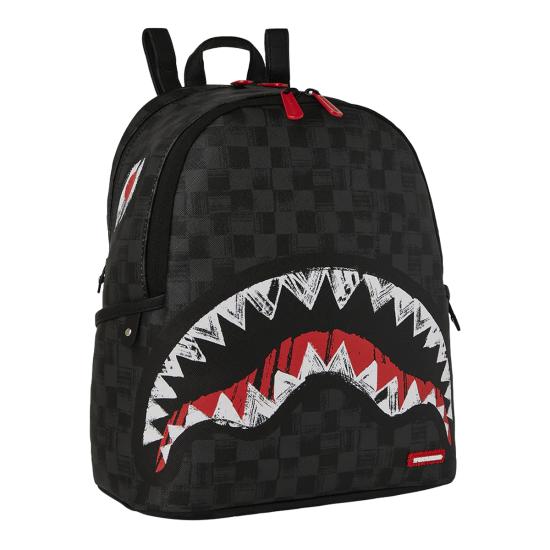 26SS 스프레이그라운드 백팩 B8226 SCRIBBLE SHARK SAVAGE Black - SPRAYGROUND