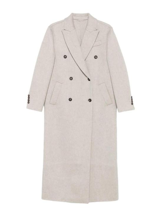 26FW 브루넬로 쿠치넬리 트렌치 코트 MD5039895C063 Grey