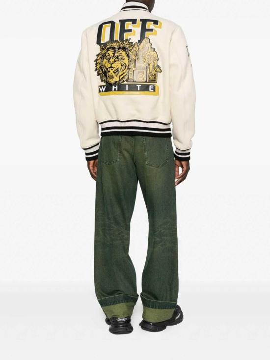  오프화이트 자켓 OMEH053F25FAB0021784 Cream - OFF WHITE