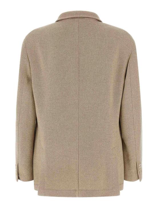 26FW 브루넬로 쿠치넬리 수트 자켓 MV4246265C003 Beige - BRUNELLO CUCINELLI