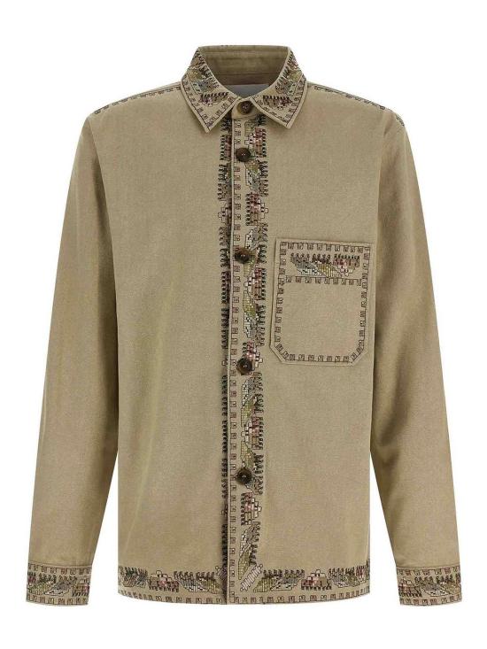  이자벨마랑 셔츠 VE0588HAC3I03H23EC Beige