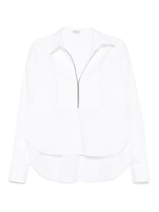 25FW 브루넬로 쿠치넬리 셔츠 M0091EA105C159 White
