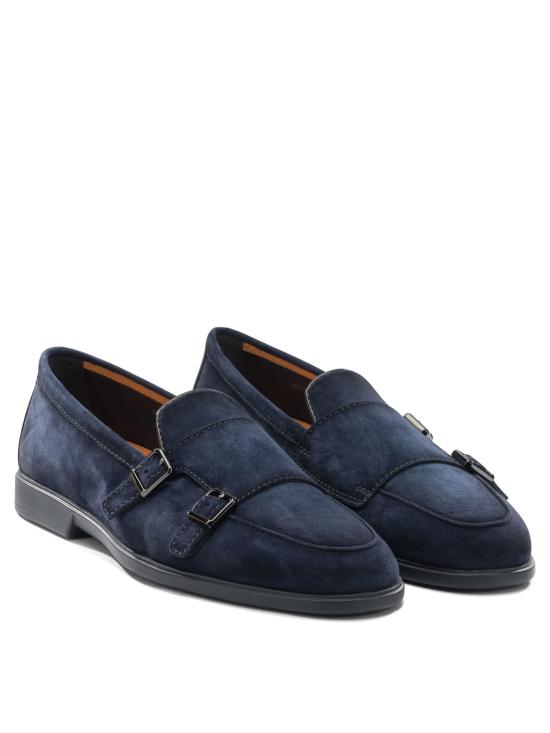 26SS 산토니 로퍼 MGAR19006OOTSEAAU60U60 Blue - SANTONI
