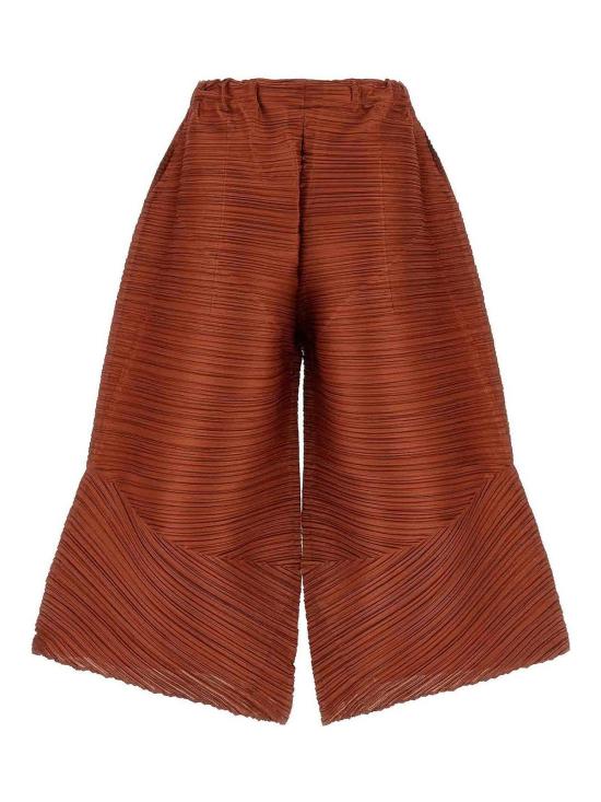  플리츠플리즈 팔라초 팬츠 PP58JF39246 Brown
