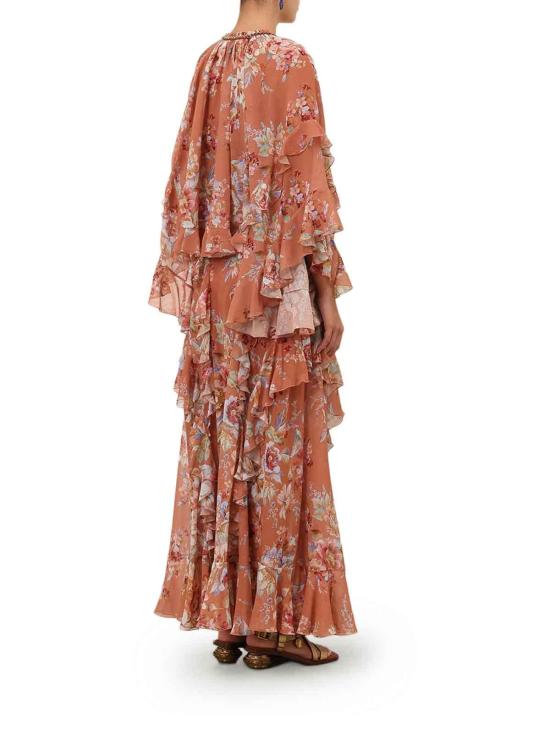 26SS 짐머만 미디 스커트 5685SRS261CNFL Multicolour - ZIMMERMANN