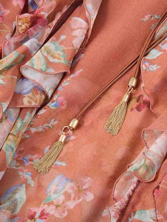 26SS 짐머만 미디 스커트 5685SRS261CNFL Multicolour - ZIMMERMANN