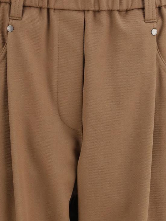26SS 브루넬로 쿠치넬리 스트레이트 팬츠 MA126P8417 C9311 Brown - BRUNELLO CUCINELLI