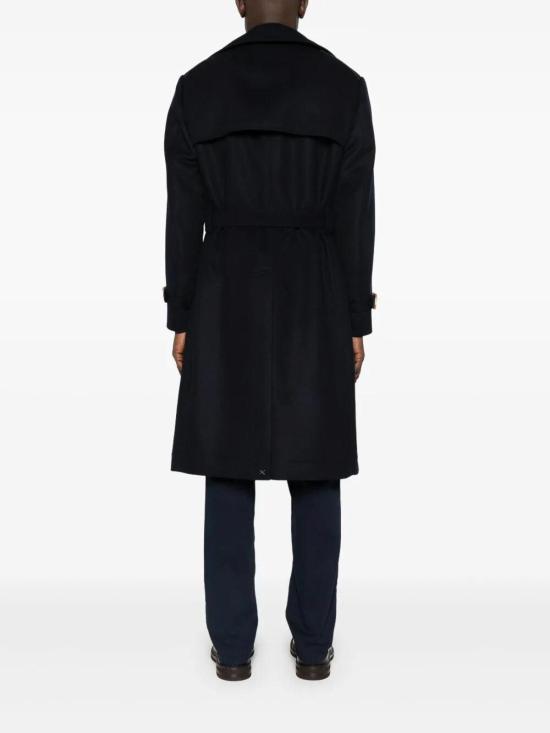  브루넬로 쿠치넬리 트렌치 코트 MY4969140CX200 Blue - BRUNELLO CUCINELLI