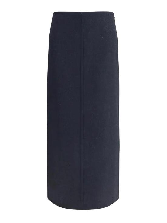 25FW 브루넬로 쿠치넬리 미디 스커트 MD565G3923C6412 Blue