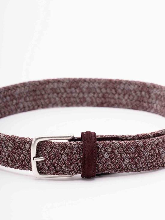 25FW 앤더슨스 가죽 벨트 B0667NE08002 Dark Red - ANDERSON'S