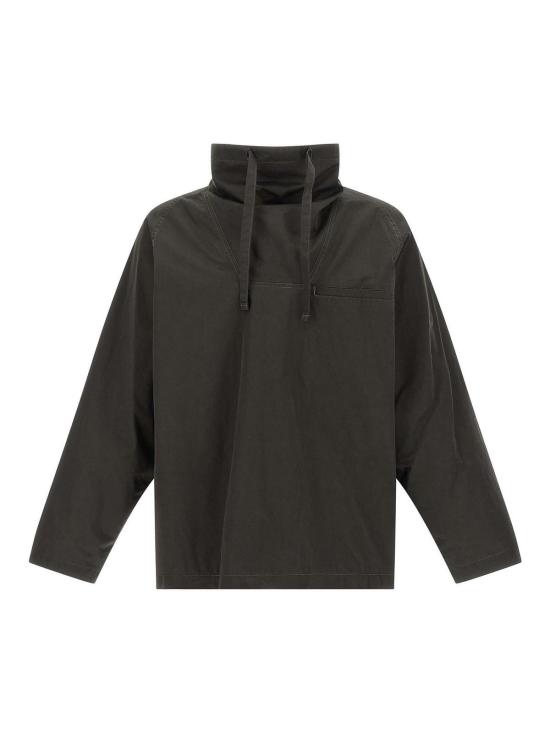 25FW 르메르 퍼널넥 바뢰즈 TO1406LF1207BR507 Brown