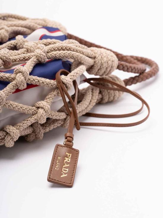 26SS 프라다 토트백 1BC1112DI2VOORF04HS Blue - PRADA