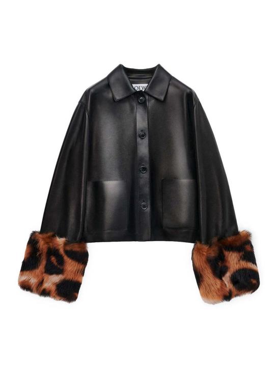  로에베 자켓 S540Y34L601100 Black