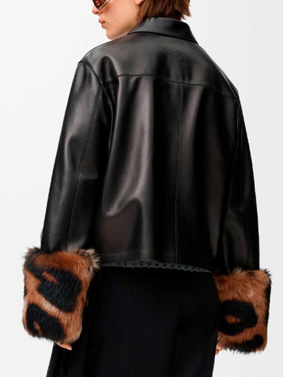  로에베 자켓 S540Y34L601100 Black - LOEWE