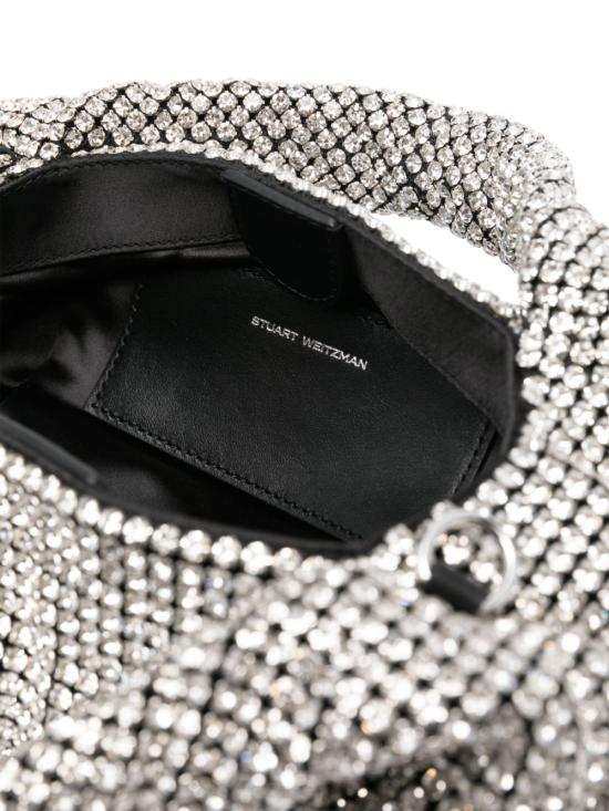 25FW 스튜어트 와이츠먼 클러치/파우치 THEMDASHNEMINITOT CLMCLE Silver - STUART WEITZMAN