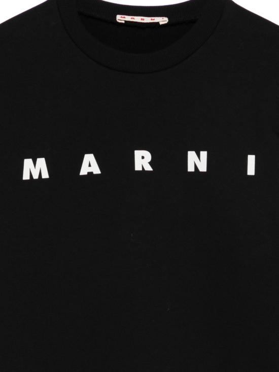 26SS [키즈] 마르니 트레이닝 상의 M01612M00V0 0M100 Black - MARNI