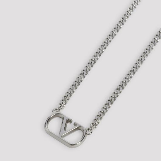 26SS 발렌티노 가라바니 네크리스 8Y2J0AG7MET 172 Silver - VALENTINO GARAVANI