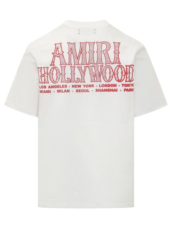 26SS 아미리 반팔 티셔츠 AMTOJR1035 127 IVORY - AMIRI