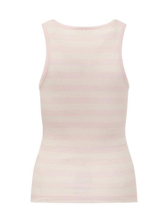 26SS 가니 스트라이프 립 탱크탑 A1050049 868 CHALK PINK - GANNI