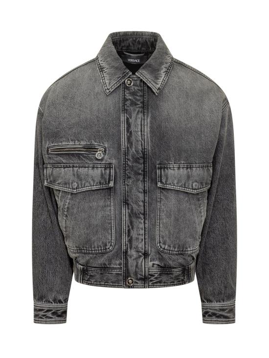 26SS 베르사체 자켓 10217541A16053 1D980 MEDIUM GREY