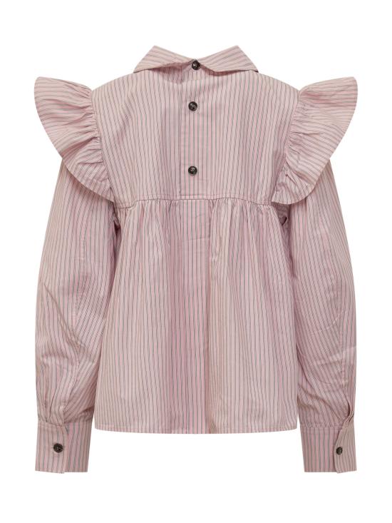 26SS 가니 셔츠 A1040084 868 CHALK PINK - GANNI