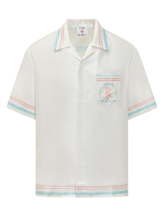 26SS 카사블랑카 긴팔 셔츠 MSP26SH003 01 WHITE