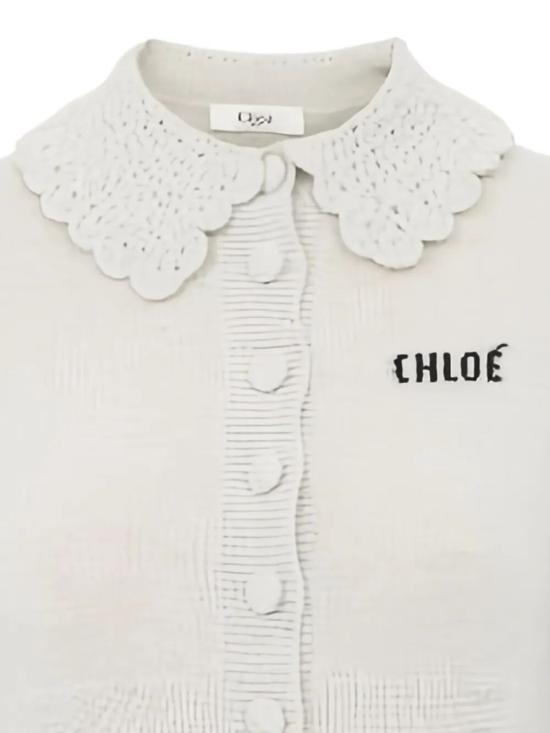 26SS 끌로에 가디건 CH26SMC0353 00N SWEET GREY - CHLOE