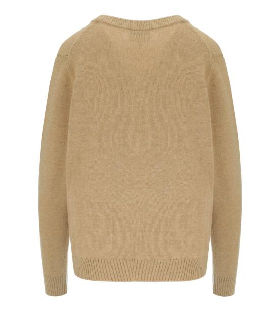 26SS 가니 그래픽 울 니트 A1070047 118 M Beige - GANNI