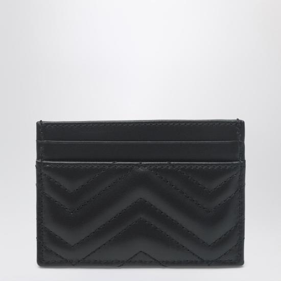 26SS 구찌 GG 마몽 카드지갑 구찌 443127AAET8 Black - GUCCI
