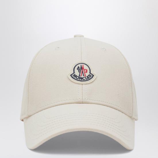 26SS 몽클레어 로고 코튼 볼캡 3B0000804863 Beige
