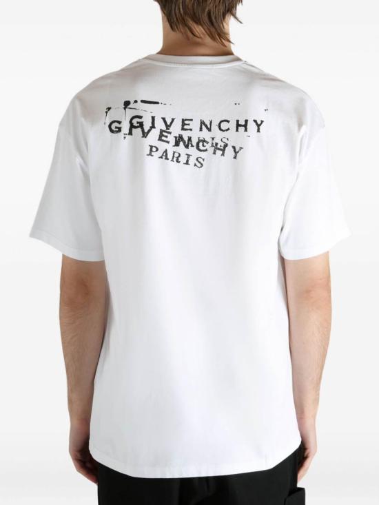 26SS 지방시 반팔 티셔츠 BM71NK3YSA100 White - GIVENCHY