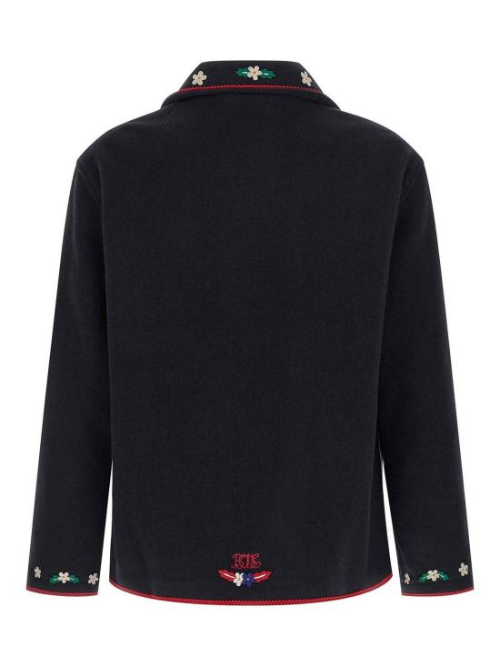  보디 자켓 MRF25JA002NAVYRED Blue - BODE