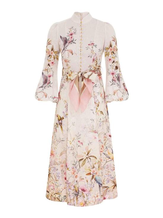 26SS 짐머만 미디 스커트 9143DC261CRMAV Nude Neutrals