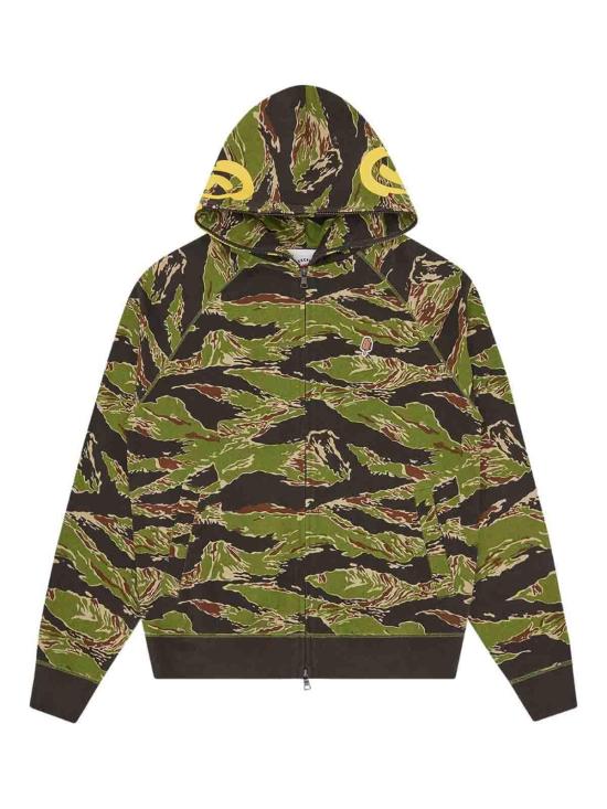 27SS 아이스크림 후드 티셔츠 IC25427CAMO Brown - ICECREAM